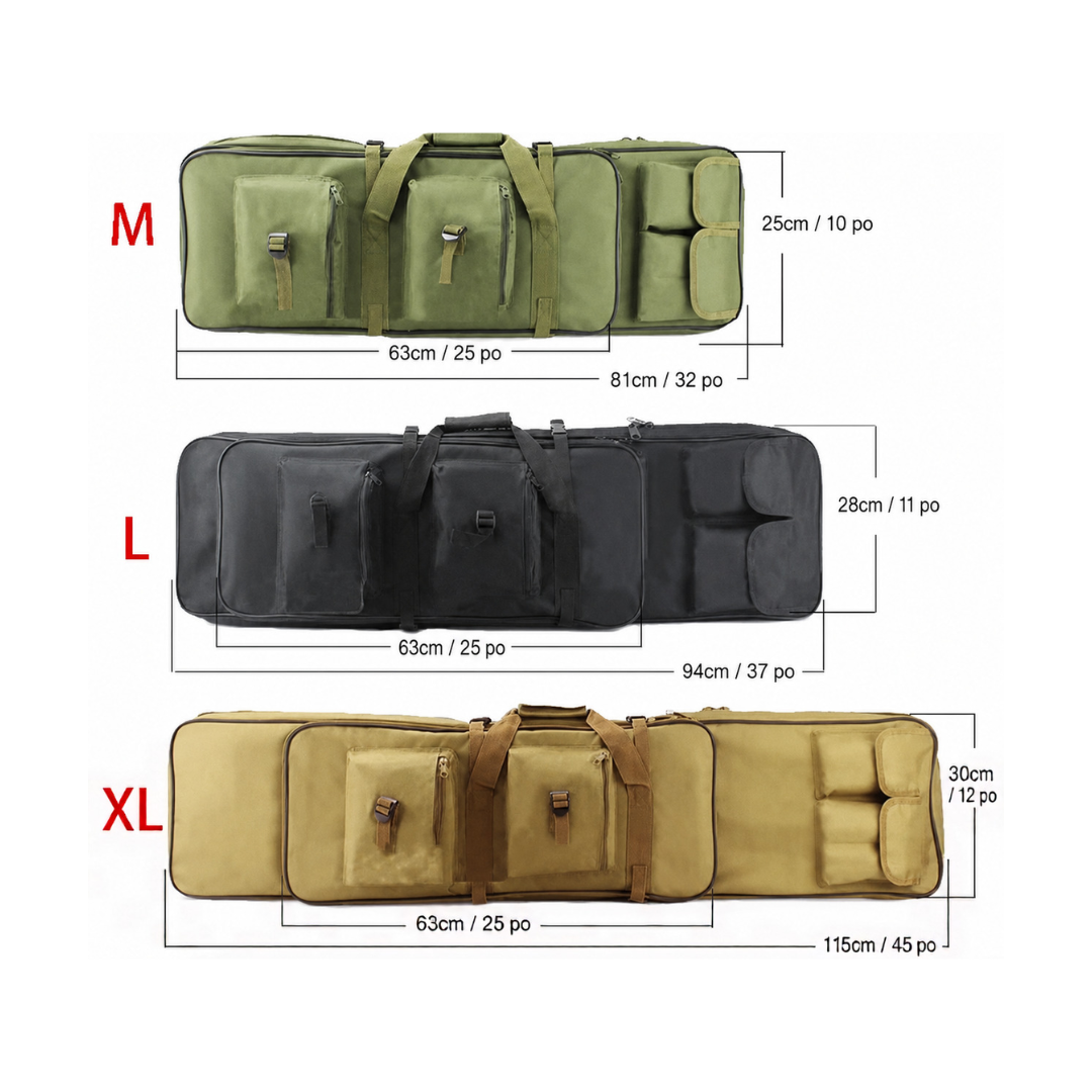 Sentinelle™ – Étui rembourré multifonction pour fusil de chasse