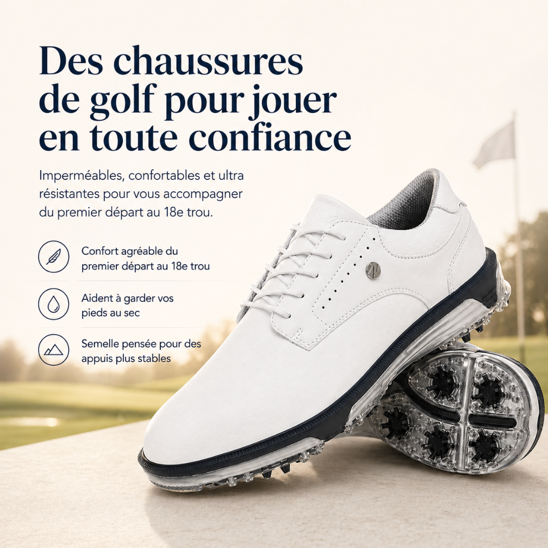 Falcon™ — Chaussures de golf pour homme imperméables, confortables et ultra-résistantes